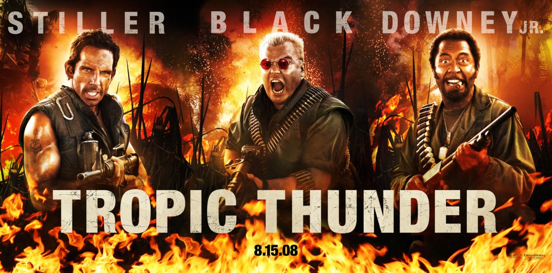 tropic thunder movie poster